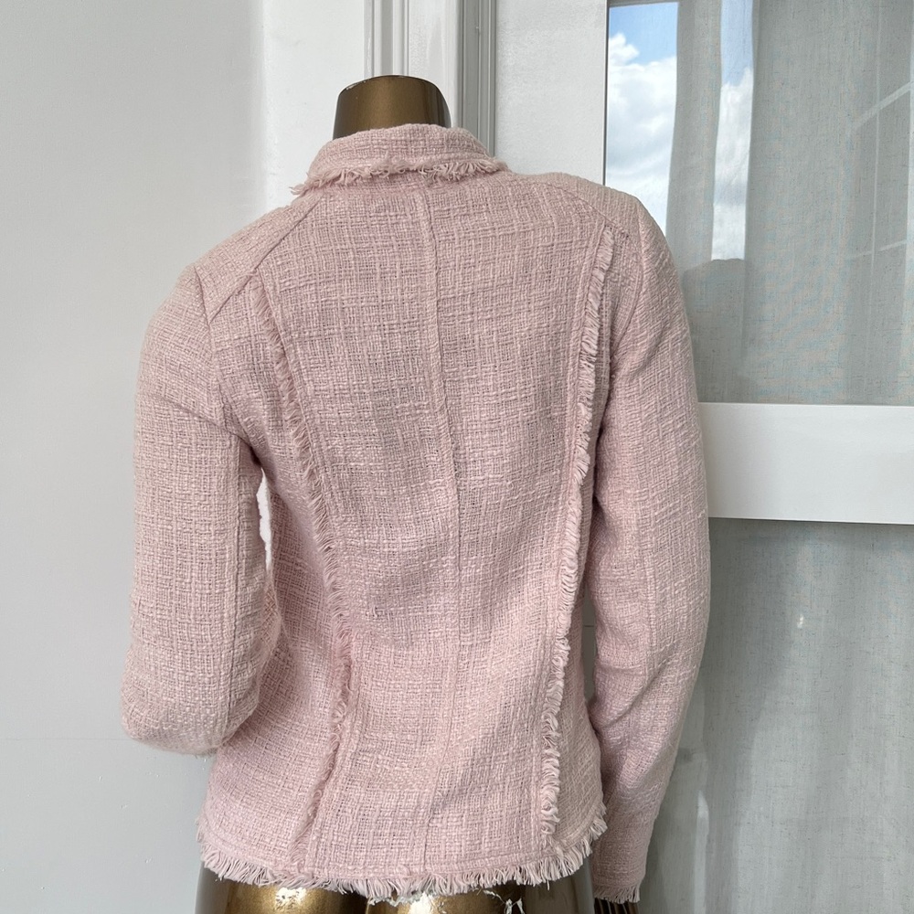 Brand New Elegant Pink Tweed Blazer! - Picture 4 of 4